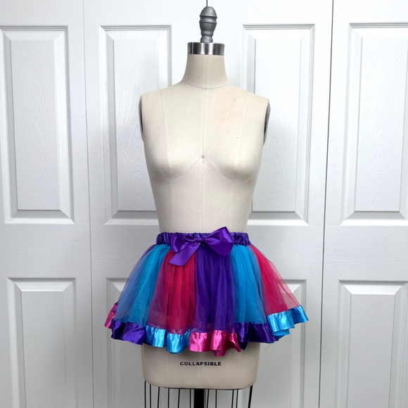 Girl's Colorful Tutu - Elastic Waistband - NWOT - Picture 3 of 7